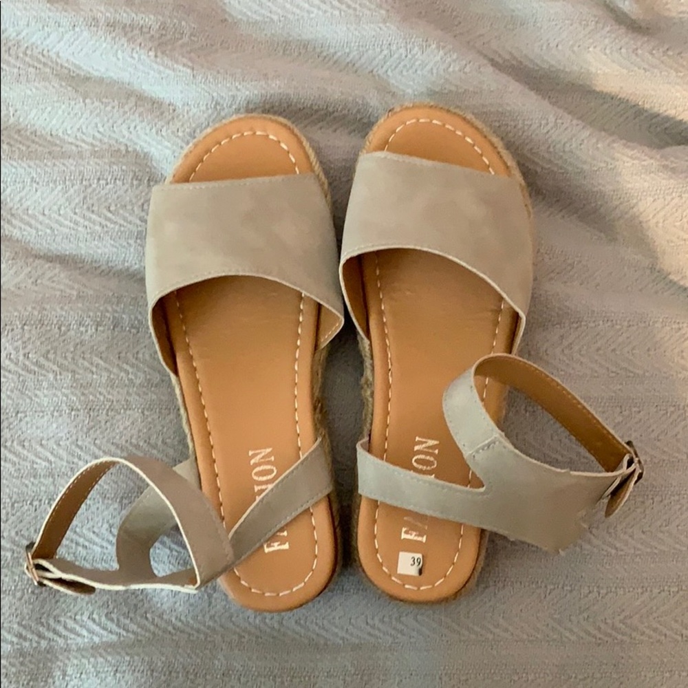 Grey platforms